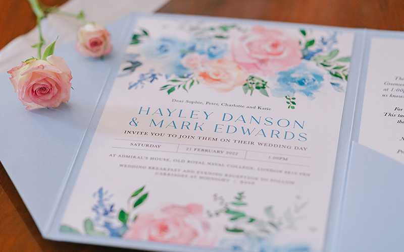 By Blossom Wedding Stationery at Chic Wedding Showrooms In Kent